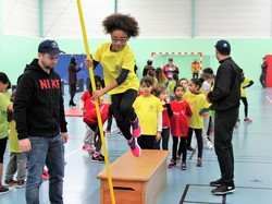 1er tour en salle Eveil Athlétique/Poussin 2016